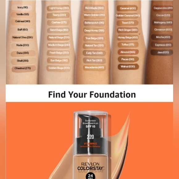 4/$20 Makeup Bundle-Revlon Colorstay Foundation and Japonesque Sakura Sp… - Picture 7 of 15